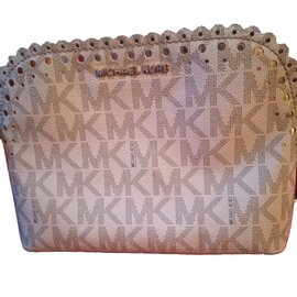 Michael Kors Handtasche aus weißem Leder