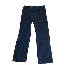 Autre Marque Pantalones Rica Lewis negros de algodón 5 bolsillos