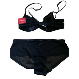 Conjunto Marie Jo Top 90B Negro Poliamida - Autre Marque