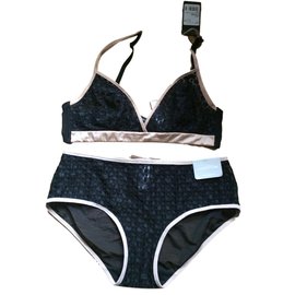 Completo lingerie Andres Sarda Nero - Autre Marque
