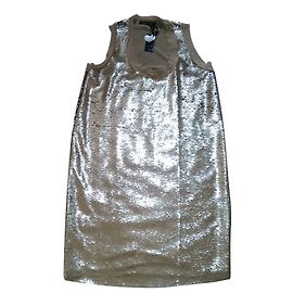 Abito con glitter dorati Simona Barbieri Twiset