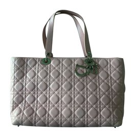Dior Lady Dior Borsa in pelle rosa