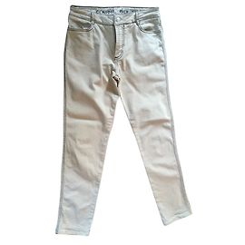 Vaqueros Claudie Pierlot Beige de Algodón 7/8