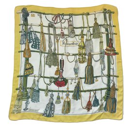 100% Seidentuch "Pasementerie" Vintage - Hermès