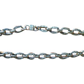 Céline Choker Halskette Goldfarben Metall