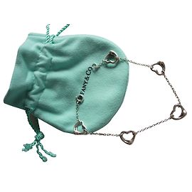 Bracciale Tiffany & Co Elsa Peretti Open Heart Argento