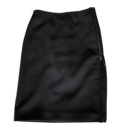Falda de tubo Joseph negra de poliéster talla 34