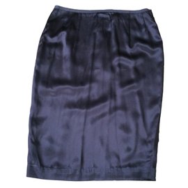 Les Petites Seidenrock Schokolade