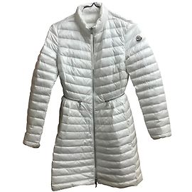Chaqueta Moncler Blanca Perla XS