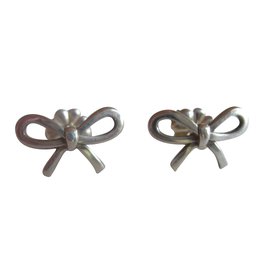 Orecchini Tiffany & Co BO Bow Argento