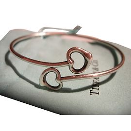 Bracciale Tiffany & Co Open Heart Elsa Peretti Argento