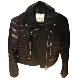 Moncler Leatner Kugelmantel