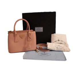 Borsa Prada in pelle Saffiano rosa