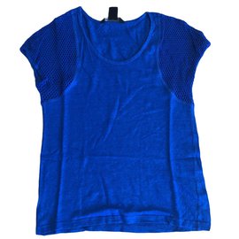 Camiseta de algodón azul Marc by Marc Jacobs