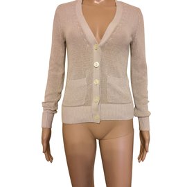 Banana Republic Strickpullover aus Baumwolle Braun XS