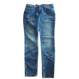 Jeans skinny Current Elliott azul oscuro algodón talla 29