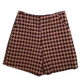 Twin Set Shorts de pata de gallo con juego doble