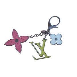 Louis Vuitton Multicoloured Key Ring Silver