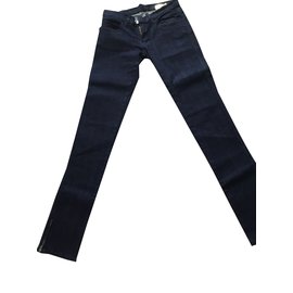 Autre Marque Vaqueros skinny Ksubi en denim azul