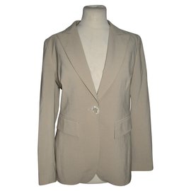 Blazer Joseph in misto lana color crema