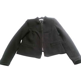 Giacca nera Gerard Darel in lana e cotone