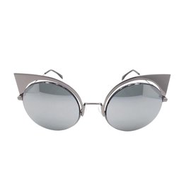 Fendi Ruthenium Sonnenbrille FF 0177/S