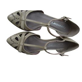 Autre Marque Sandali in pelle beige 37