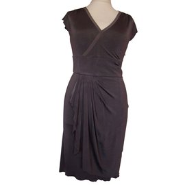 Vestito in jersey grigio Philosophy Di Alberta Ferretti