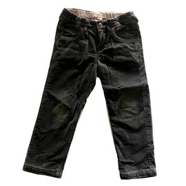 Pantaloni Burberry in velluto grigio bambino 3 anni