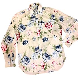 Camisa Hartford de flores de algodón XL