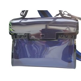 Borsa a mano Delvaux Dark Night Storm Blu Scuro