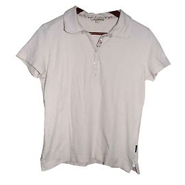 Polo Barbour in cotone rosa
