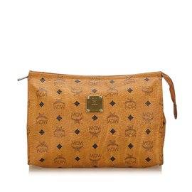 Omega Visetos Clutch aus Leder