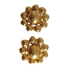 Goldfarbene Metallohrringe - Autre Marque