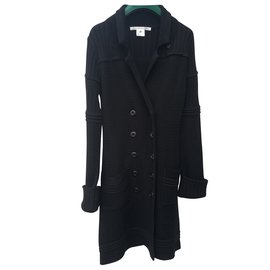 Diane Von Furstenberg Strickjacke aus Wolle Schwarz
