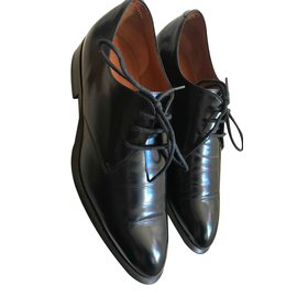 Débi Céline in pelle verniciata nera 37