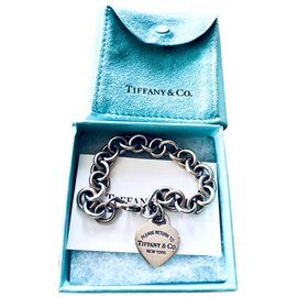 Bracciale Tiffany & Co Return to Tiffany con Medaglione a Cuore Argento