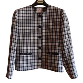 Autre Marque Giacca SPENCER a quadretti bianco e nero