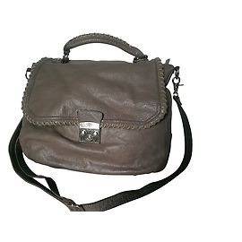 Borsa satchel in pelle beige Paul & Joe Sister