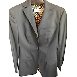 Dolce & Gabbana Blazer aus Wolle Marineblau