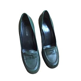 MIU MIU Vintage grüne Flaschenpumpen