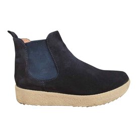 Stivaletti Chelsea Sessun in scamosciato nero