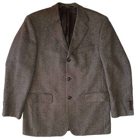 Yves Saint Laurent Grey Blazer