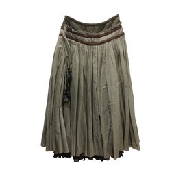 Autre Marque Falda Artka gris estilo bohemio