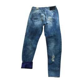 Vaqueros Diesel azul oscuro de algodón T 26/32