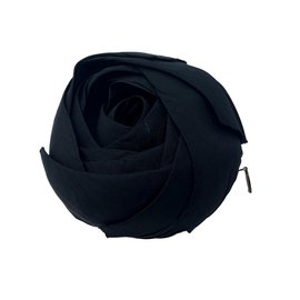 Spilla Lanvin in tessuto nero