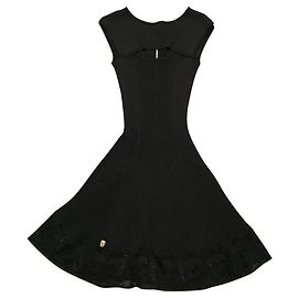 Philipp Plein Kleid schwarz Viscose