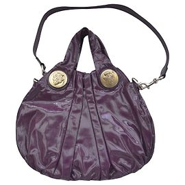 Borsa a mano Gucci Hysteria in pelle viola