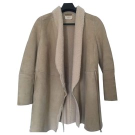 Echte beige Wollhaut Ba & Sh - Bash