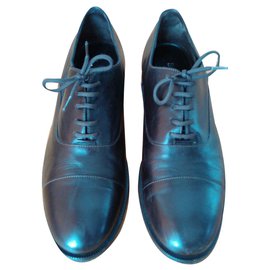 Autre Marque BALDININI Stringata in pelle marrone